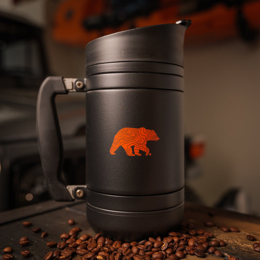 Lifestyle Overland BruTrek BaseCamp 32oz Press