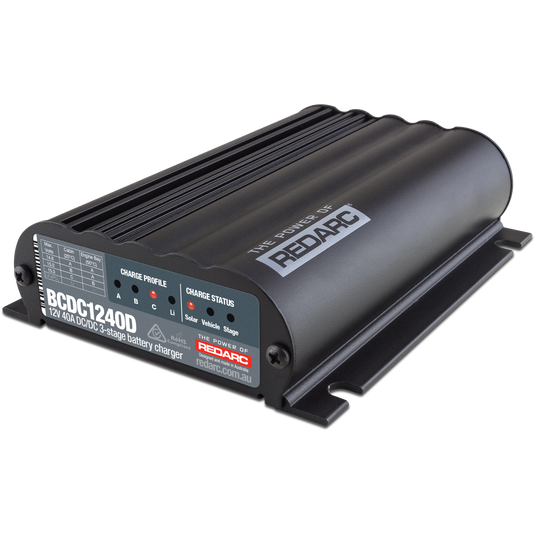 REDARC Dual Input 40A In-Vehicle DC Battery Charger