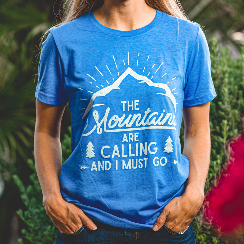 Load image into Gallery viewer, Overland Style The Mountains are Calling Unisex T-shirt
