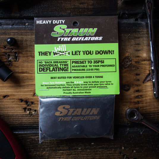 Staun Tyre Deflators (Heavy Duty) 15-55 PSI