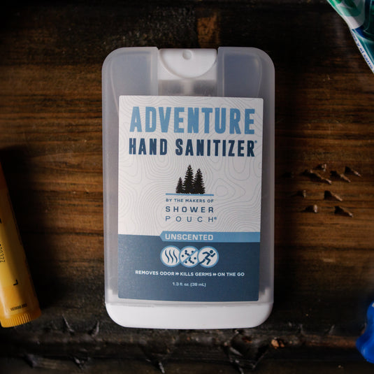 Shower Pouch Adventure Hand Sanitizer
