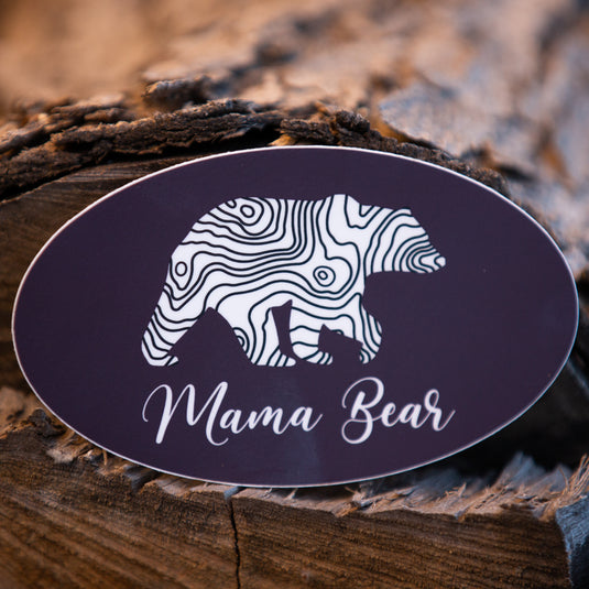 Lifestyle Overland Mama Bear Sticker