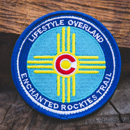 Lifestyle Overland Enchanted Rockies Trail Patch