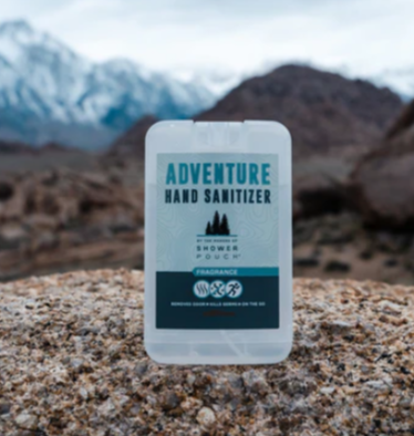 Shower Pouch Adventure Hand Sanitizer