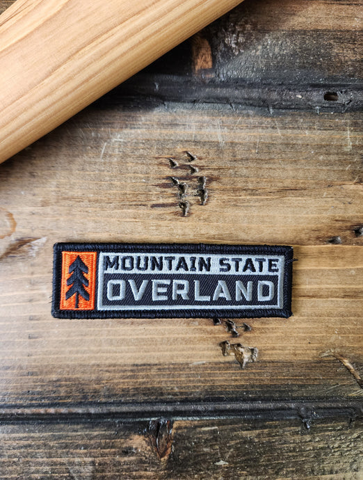 Mountain State Overland Logo Horizontal Patch V2
