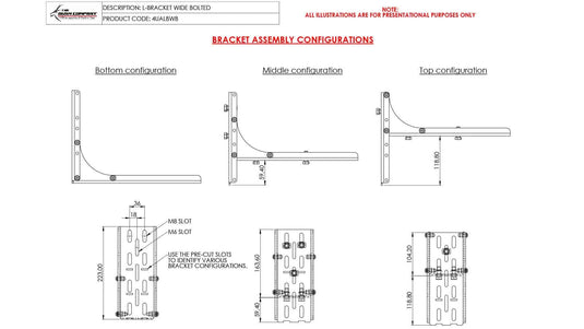 Awning Heavy Duty L Bracket