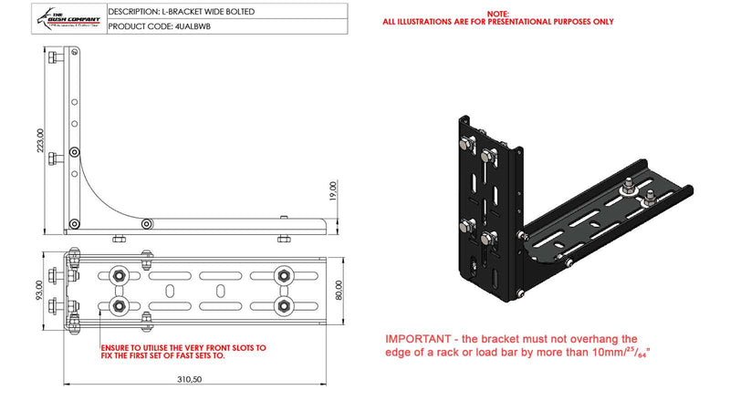 Load image into Gallery viewer, Awning Heavy Duty L Bracket
