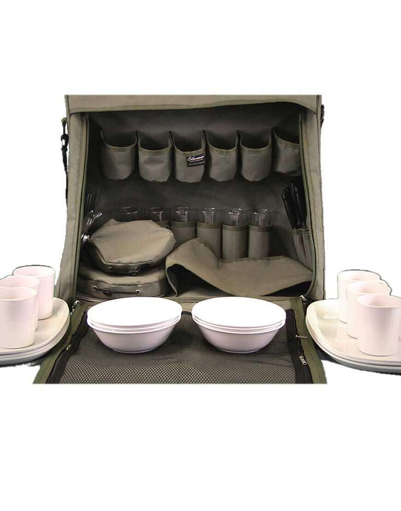 Load image into Gallery viewer, Bush Company Camping Dining Set for 6
