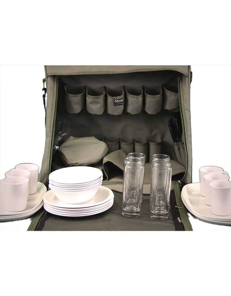 Load image into Gallery viewer, Bush Company Camping Dining Set for 6
