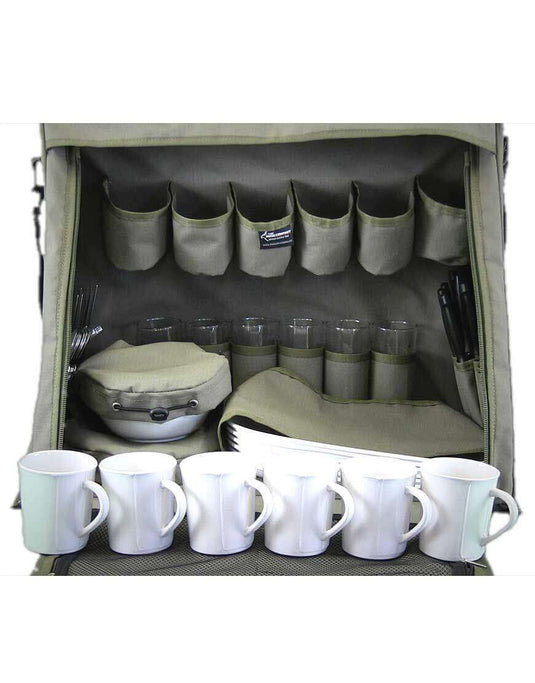 Bush Company Camping Dining Set for 6