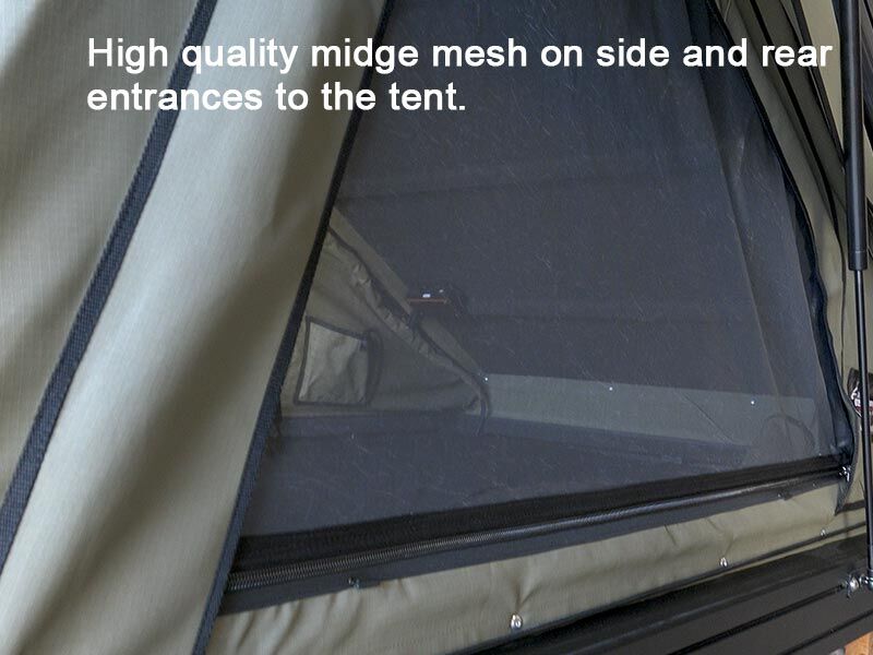 Load image into Gallery viewer, Bush Company DX27 Clamshell Roof Top Tent
