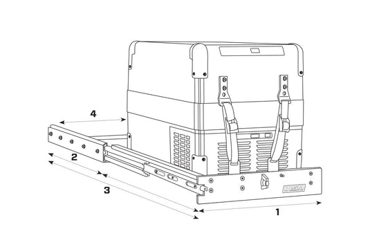 MSA 4x4 Straight Slide SL50