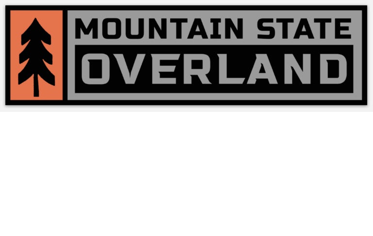 Load image into Gallery viewer, Mountain State Overland Logo Sticker
