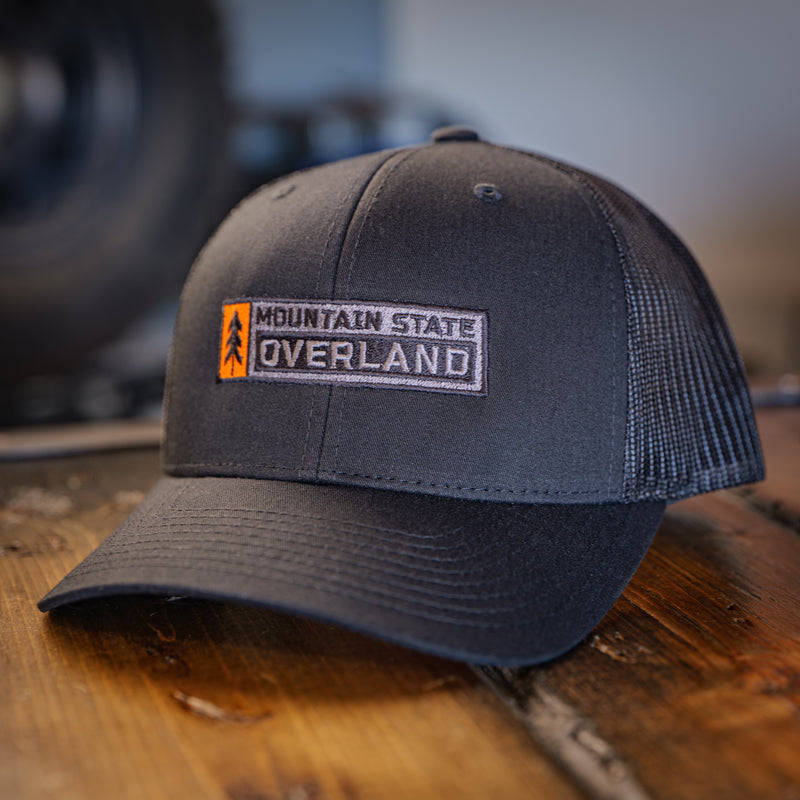 Load image into Gallery viewer, Mountain State Overland Logo Snapback
