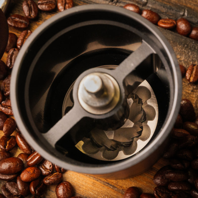 Load image into Gallery viewer, Lifestyle Overland Coffee Grinder by BruTrek
