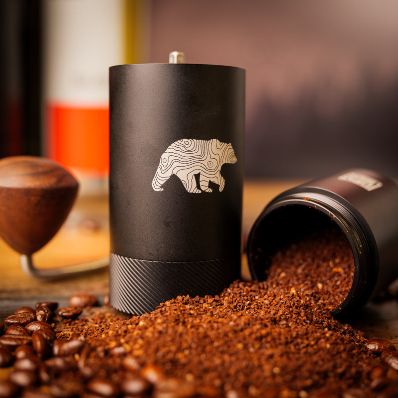 Load image into Gallery viewer, Lifestyle Overland Coffee Grinder by BruTrek
