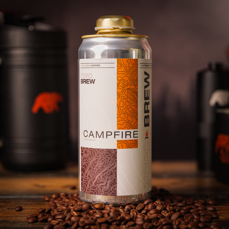 Load image into Gallery viewer, Topo Brew &quot;Campfire&quot; Dark Roast Coffee
