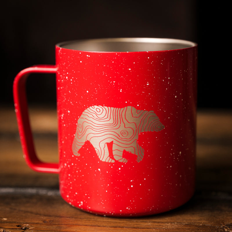 Load image into Gallery viewer, Lifestyle Overland Miir Speckled Camp Mug
