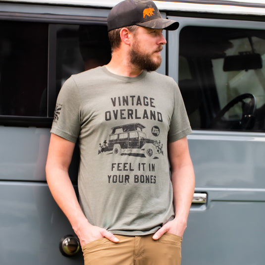 Vintage Overland T-Shirt "Feel it in your bones"