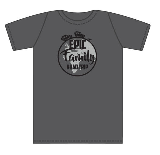 Load image into Gallery viewer, Epic Family Road Trip Men&#39;s T-Shirt in Charcoal
