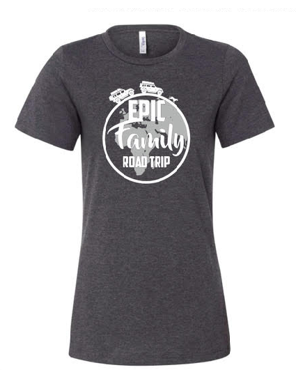 Epic Family Road Trip Women's T-Shirt in Heather Grey