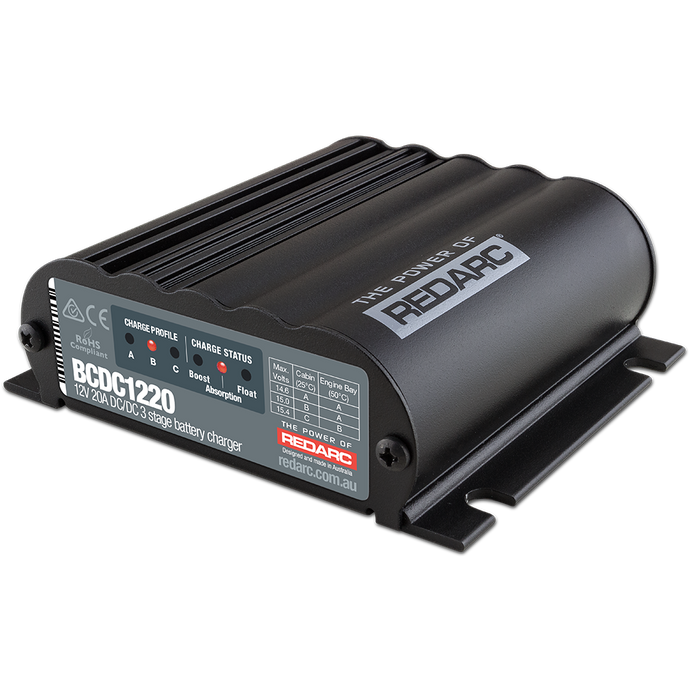 REDARC 20A In-Vehicle DC Battery Charger