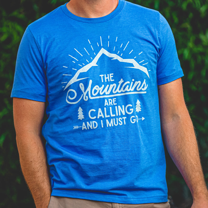 Load image into Gallery viewer, Overland Style The Mountains are Calling Unisex T-shirt
