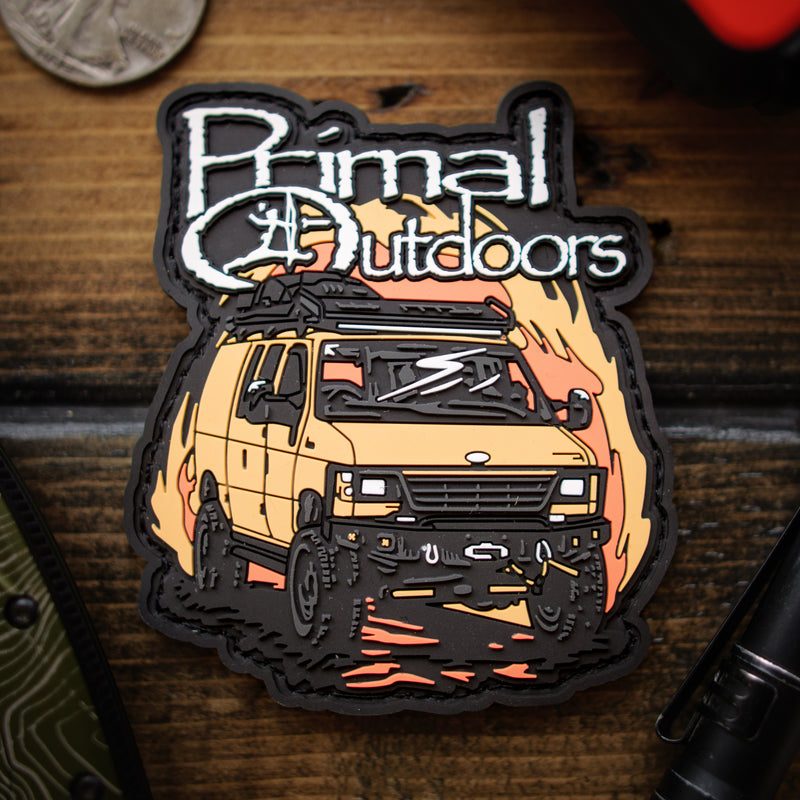 Load image into Gallery viewer, Primal Outdoors Vinyl Sasquatch Patch
