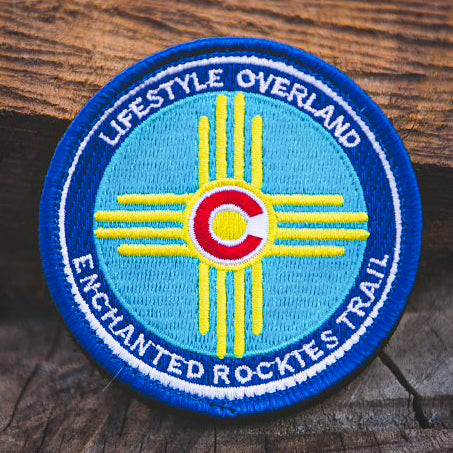 Lifestyle Overland Enchanted Rockies Trail Patch